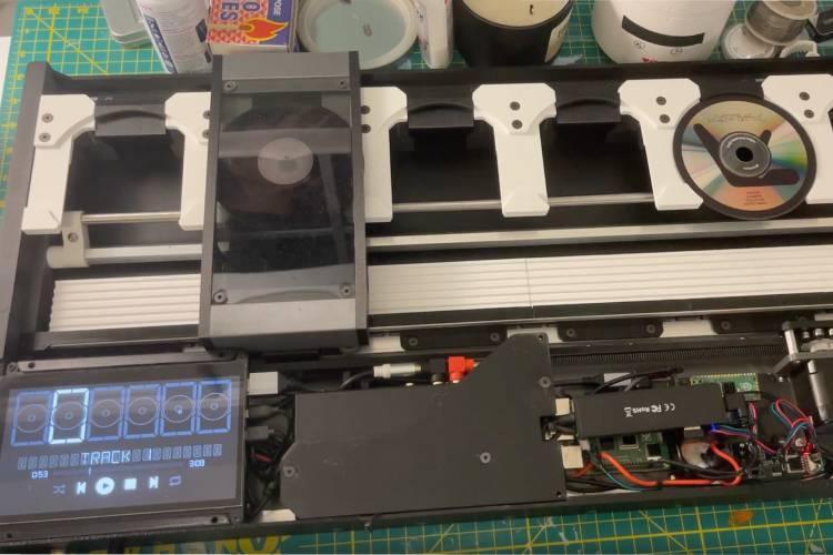 DIY Raspberry Pi CD Deck
